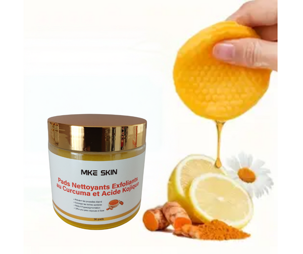 Pads MKE Exfoliants Éclat Turmeric