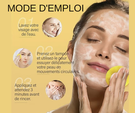 Pads MKE Exfoliants Éclat Turmeric