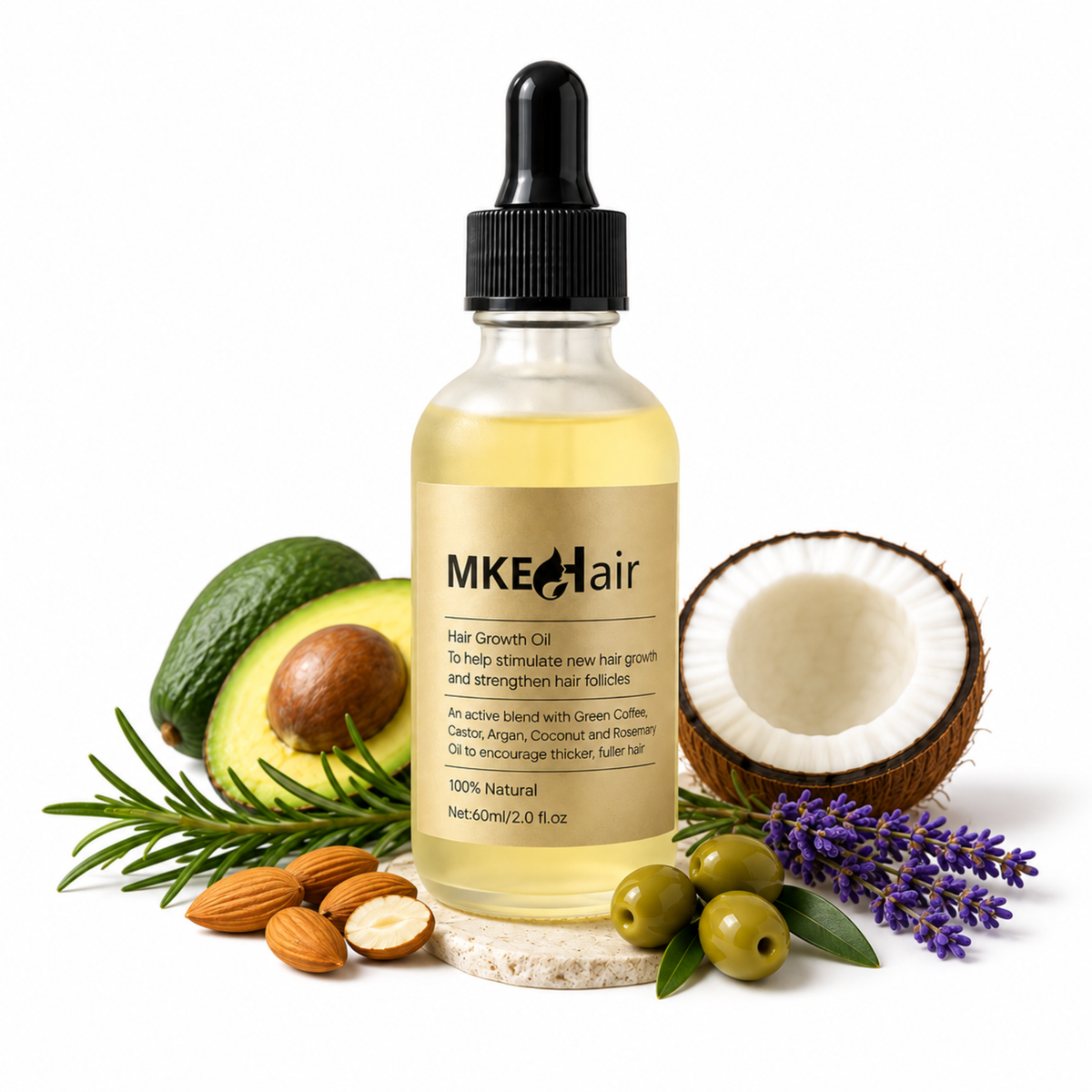 MKE Hair Boost Oil – Huile Capillaire aux 7 Huiles