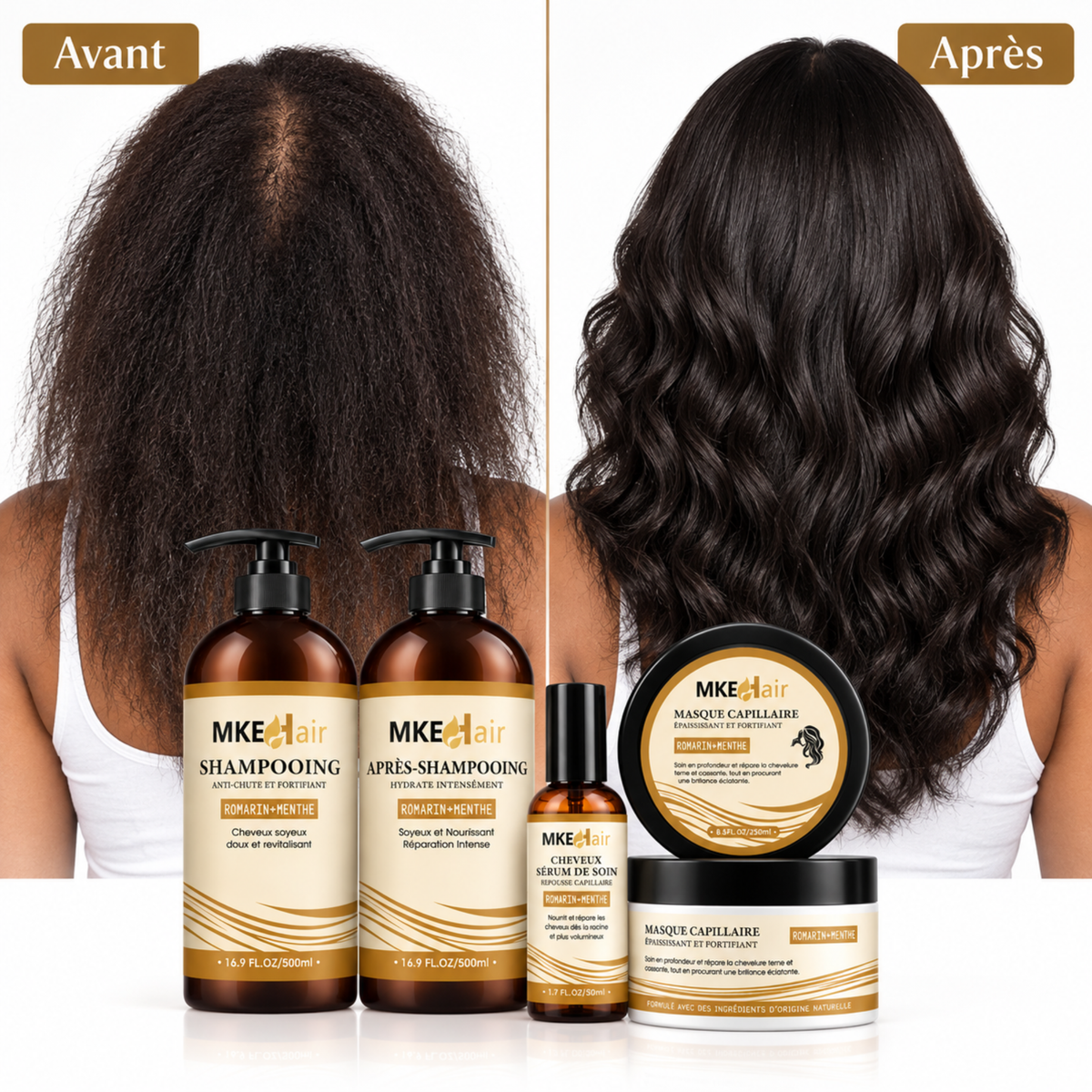 Soin Capillaire Romarin MKE HAIR
